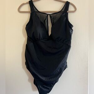 Women’s black bathing suit